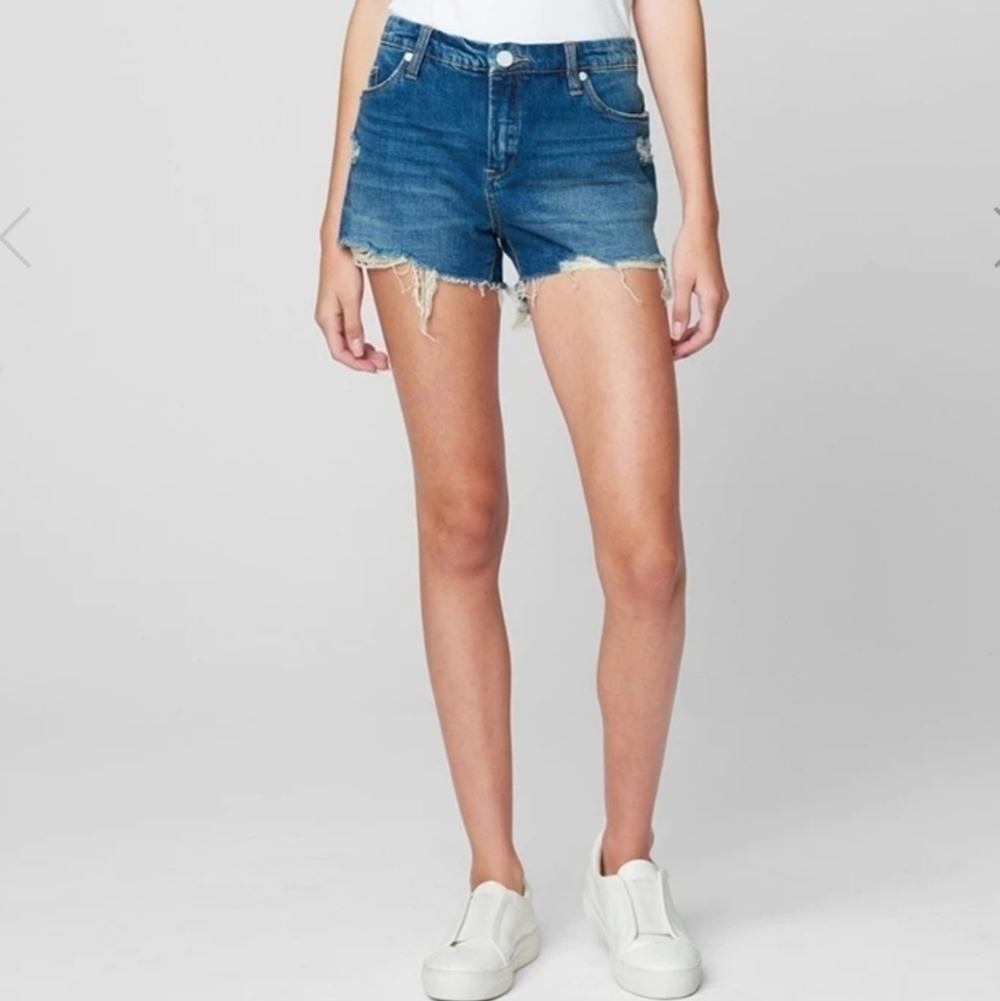 Blank NYC Distressed Mid-Rise shorts Size 26
